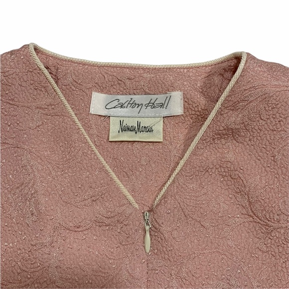 Vintage Style Carlton Hall elegant Lounging Zip Up Robe - Picture 9 of 11